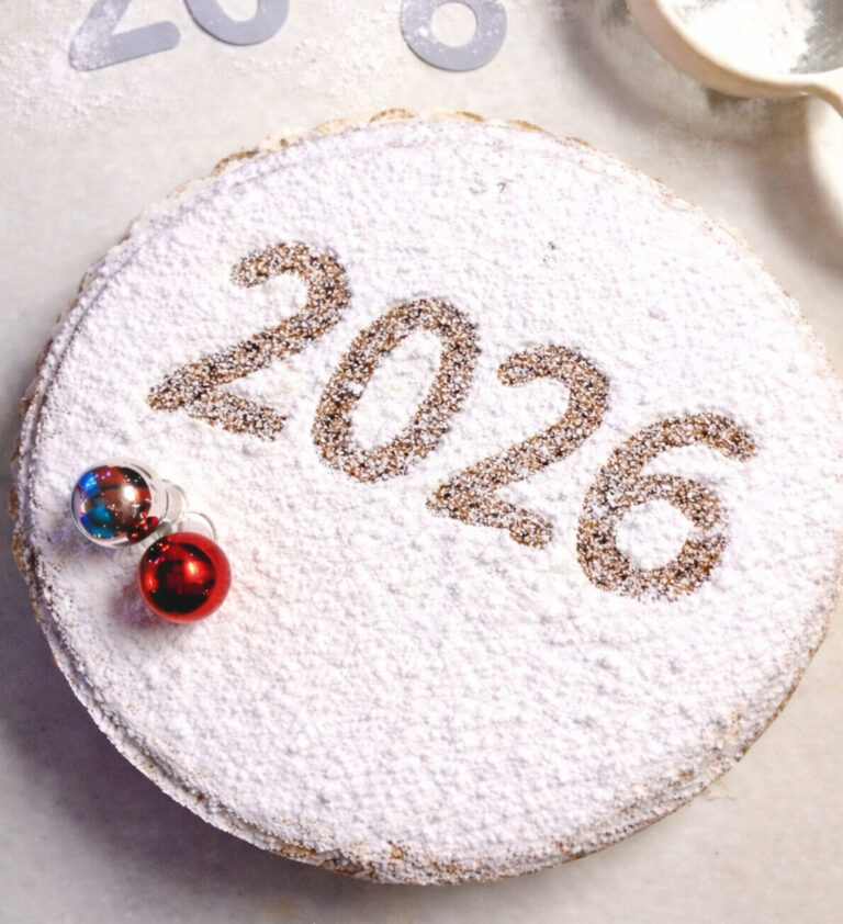 Greek Lucky New Years Cake Vasilopita.